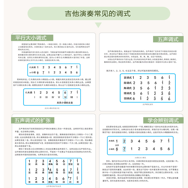 弹好吉他必备的乐理知识指弹吉他谱吉他乐理知识基础教材吉他教程吉他初学者入门教程书凤凰新华书店旗舰店官网正版书籍