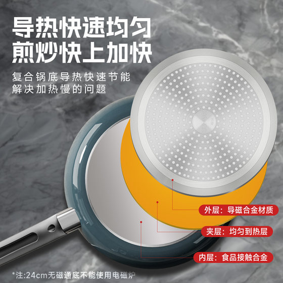 Supor pan non-stick commercial stall frying pan
