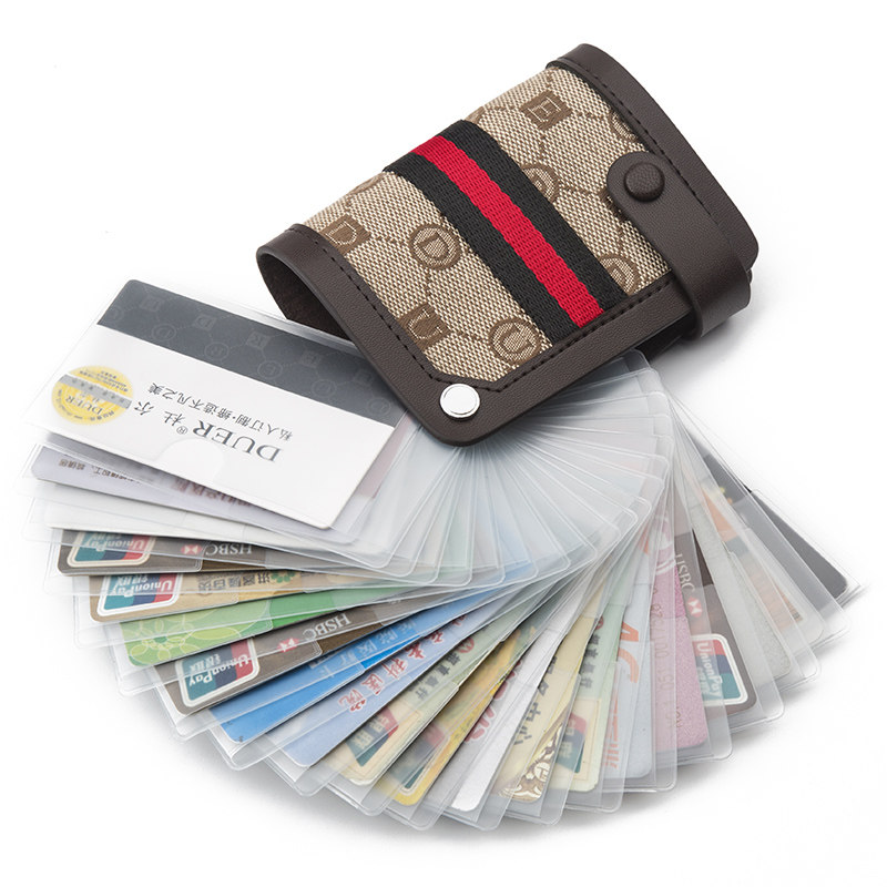 新款男女式旋转甩卡信用卡夹潮卡套 爱尚服饰卡包