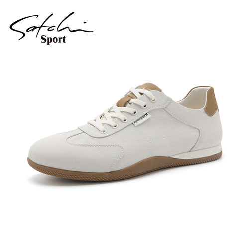 Satchi Sport/沙驰运动男德训鞋舒适阿甘鞋休闲春夏薄底运动板鞋 - 图3