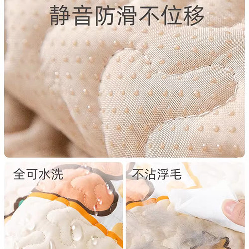 嬉皮狗宠物地垫狗狗垫子睡觉用夏季猫咪狗窝围栏狗笼子垫四季通用 - 图2