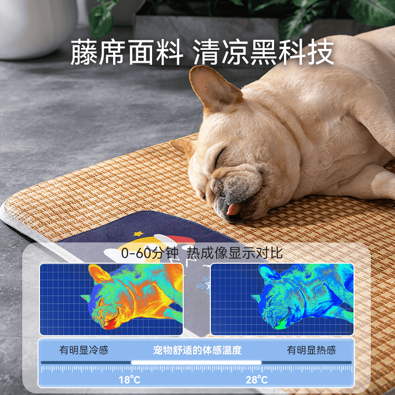 【包邮】宠物冰垫狗狗凉席猫咪狗垫子睡觉用狗窝睡垫夏天夏季地垫 - 图2