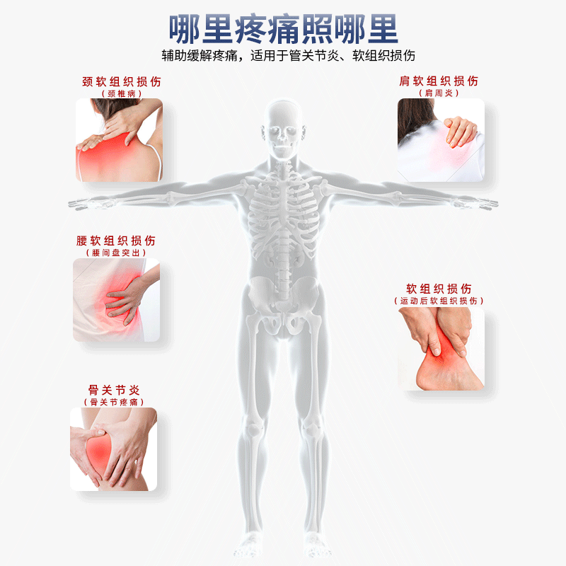 鑫亿风湿电烤灯家用特定电磁波治疗仪神灯理疗灯红外线理疗灯仪器 - 图3