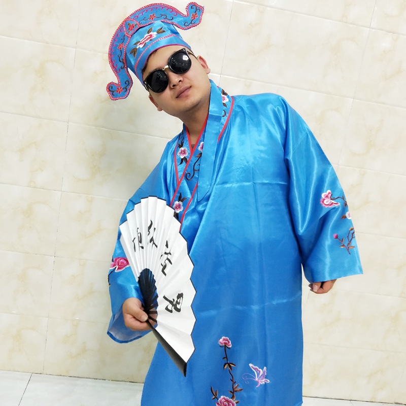 年会趣味串烧舞蹈成人演出服四大才子你打我撒天竺少女婚礼古装服 - 图1