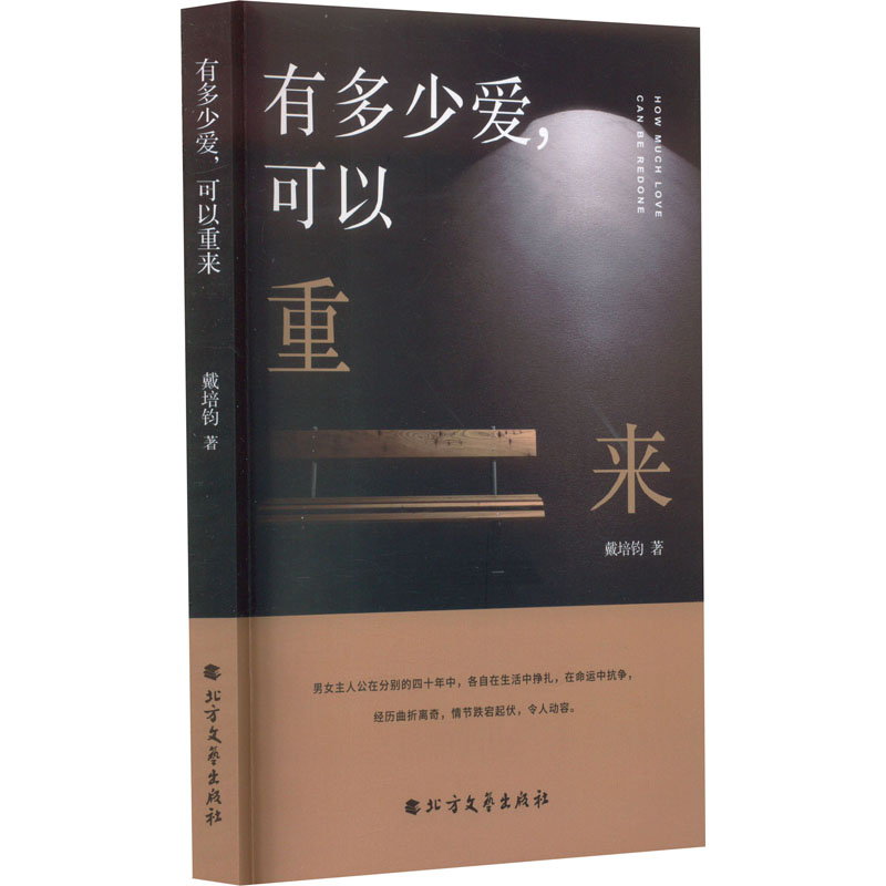 有多少爱,可以重来 戴培钧 著 情感小说 文学 北方文艺出版社 正版图书