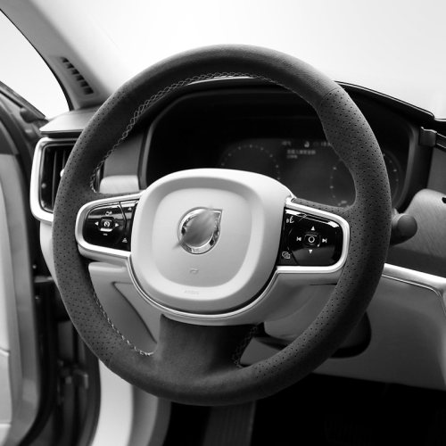 梵汐适用沃尔沃方向盘套xc60/s90/s60/xc40/xc90/s60l/s80l手缝 - 图1