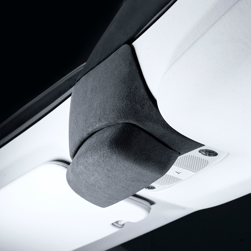 梵汐适用于特斯拉modely配件model3眼镜盒车内汽车用品装饰改装 - 图2