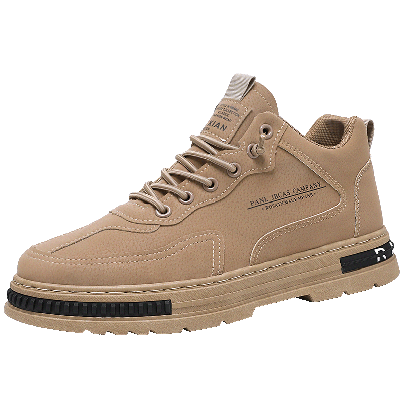 鞋子男2025冬季新款德训男鞋卡其防滑耐磨户外登山运动休闲鞋潮鞋,淘宝优惠券,粉丝福利购,淘宝优惠卷