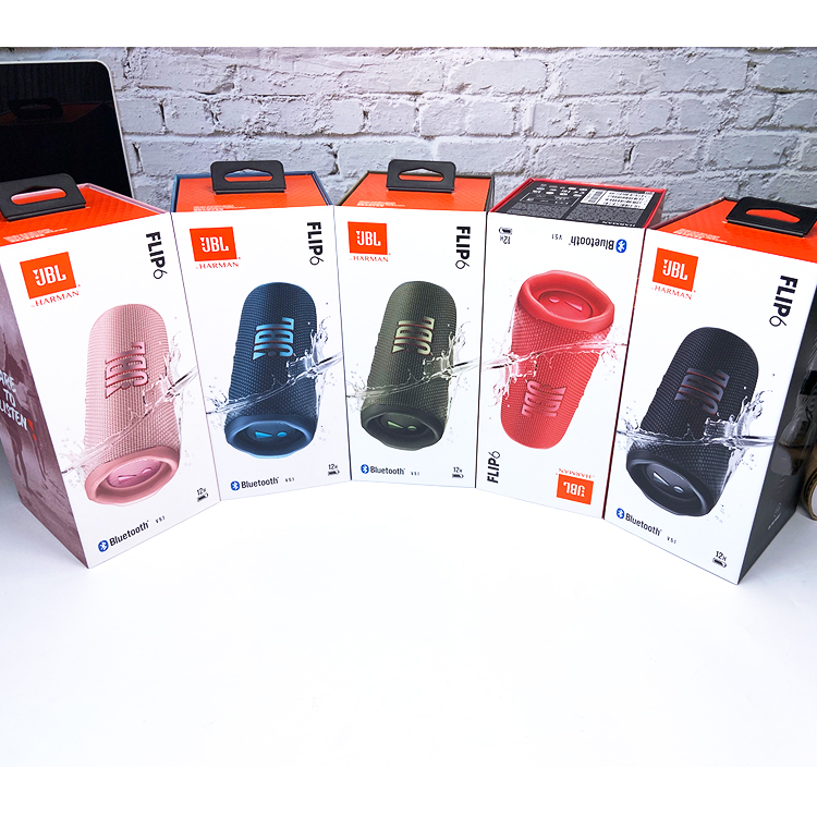 JBL flip6万花筒6代蓝牙音箱无线迷你防水音响户外便携骑行低音炮 - 图3