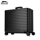 Слайм, металлический универсальный чемодан, Великобритания, алюминиево-магниевый сплав, 19 дюймов, поворотные колеса