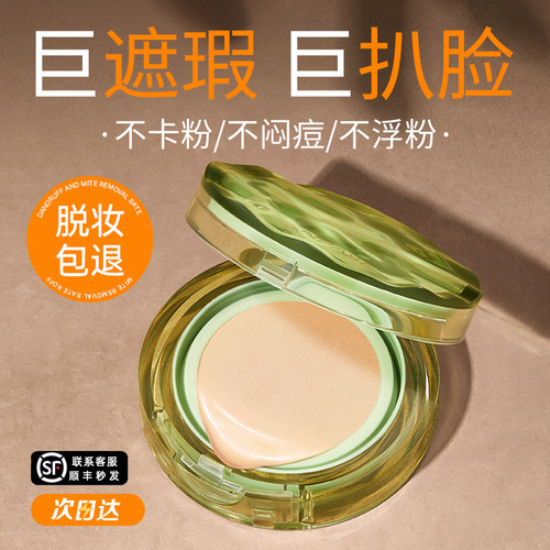气垫bb霜遮瑕持久不脱妆干皮油皮混合皮控油养肤哑光粉底液正品女 - 图2