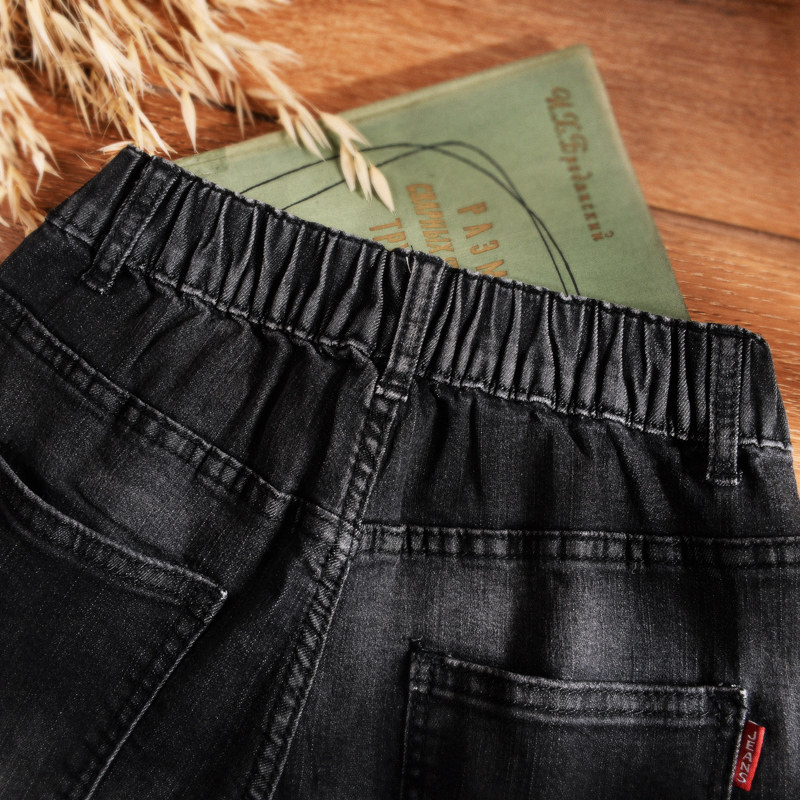 哈伦宽松直筒2020年秋冬新款牛仔裤 左街右巷牛仔裤