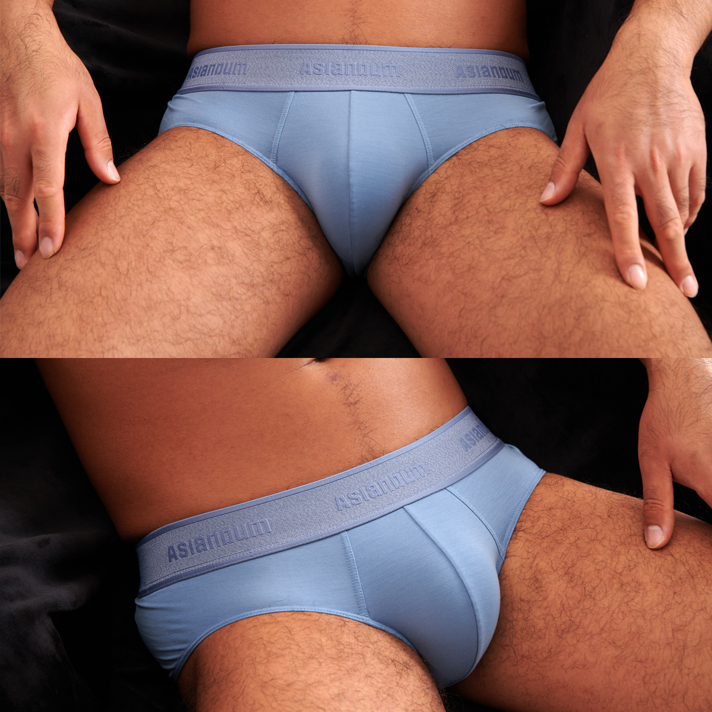 莫代尔男士三角内裤 舒适质感 双层囊袋 宽边中腰简约风格,淘宝优惠券,粉丝福利购,淘宝优惠卷