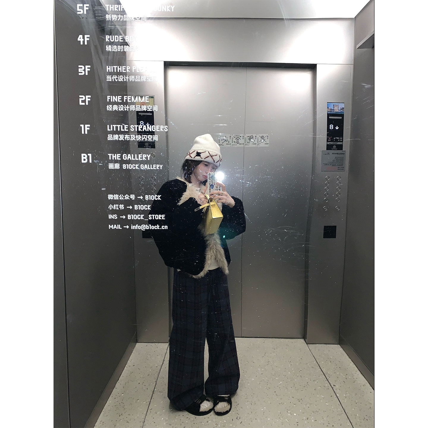 aaaaxbbb 随性timing 韩系紫色磨毛格子裤秋冬加厚松紧休闲裤长裤,淘宝优惠券,粉丝福利购,淘宝优惠卷