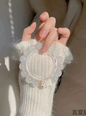 2023兔子手链草莓奶昔马