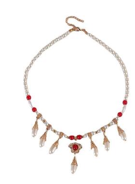 儿童汉服璎珞珍珠项圈女童古装