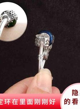 手链固定圈手绳手镯珠防滑圈硅胶橡胶圈环垫圈隔片隔珠