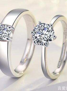 仿真婚戒对戒结婚一对婚礼现场