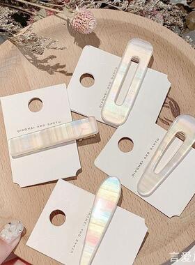 护士帽固定夹子时尚bb夹简约少女