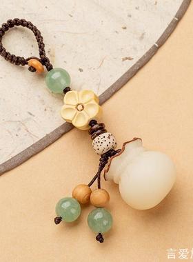 创意手工菩提钱袋手机链挂件情侣