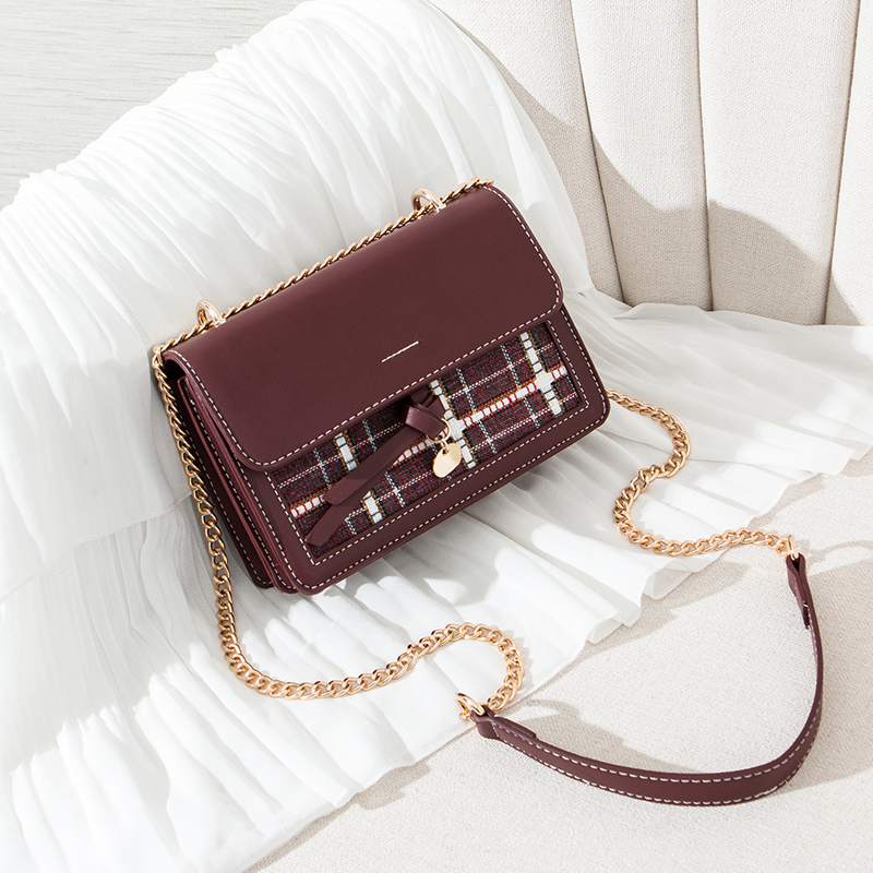 真维斯官方旗舰店真维斯女包韩版新款学生时尚单肩包链条小包包百搭斜挎包ins1