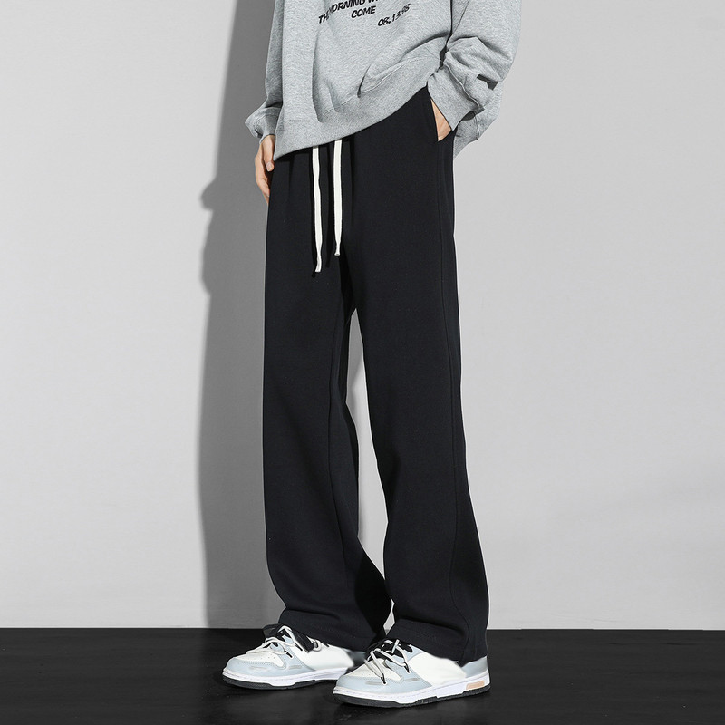 KF真维斯男装2025冬季新款 简约纯色男长裤抽绳运动休闲百搭卫裤,淘宝优惠券,粉丝福利购,淘宝优惠卷