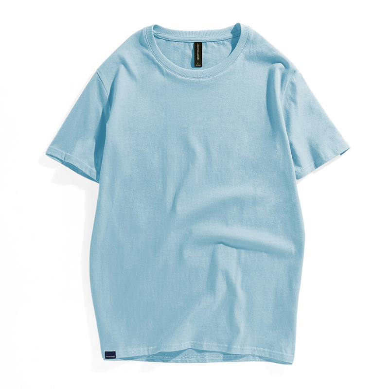 真维斯官方旗舰店#真维斯白色短袖T恤男纯棉圆领半袖打底衫简约情侣装休闲夏季体恤3