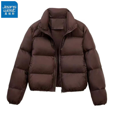 时尚百搭小个子短款棉衣外套