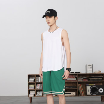 E8P JeansWest men's casual suit summer sleeveless T-shirt vest men's casual sports shorts men's two-piece set