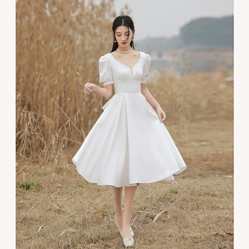 Белая элитная юбка для принцессы, сумка, вечернее платье, изысканный стиль