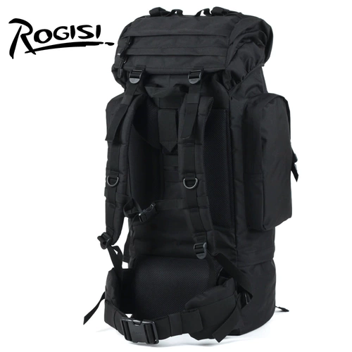 Rogisi военные военные 65L Резервное копирование мужская женская сумка для альпинизма на открытом воздухе возвращается назад рюкзак дикие сумки BN-008
