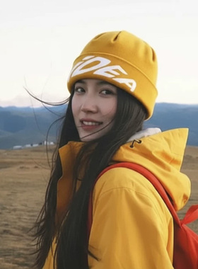 川西旅游户外徒步登山针织冷帽