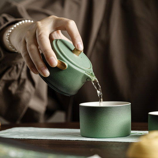 Le service à thé de voyage officiel de la Cité Interdite