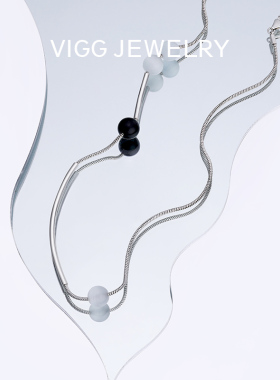 VIGG永恒昼夜项链女小众高级感