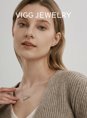 VIGG加载中项链女轻奢简约设计感