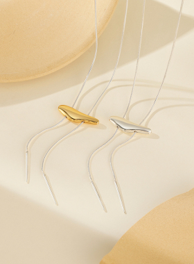 VIGG悬浮项链女小众设计2026年时尚高级感简约百搭配饰