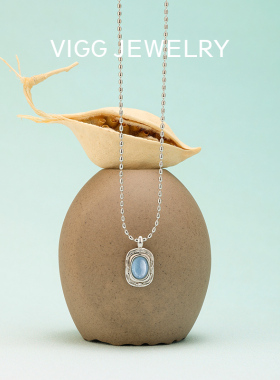 VIGG海韵项链女高级设计感2025年新款轻奢时尚百搭气质小众配饰