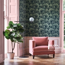 British original imported wall paper COLESON flocking concave convexity wallpaper living room bedroom 116 7026 7027