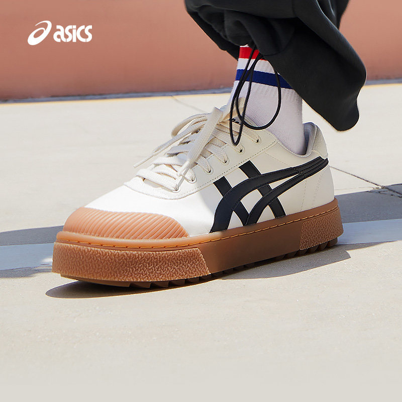 【百亿补贴】ASICSTIGER情侣板鞋COURT TRAIL透气低帮运动休闲鞋,淘宝优惠券,粉丝福利购,淘宝优惠卷