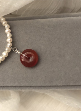 diy珍珠玉石小滴溜吊坠两件包邮