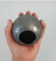 Hollow steel ball through hole single hole set as iron ball railing accessories round ball iron ball