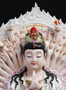 观音像摆件准提佛母