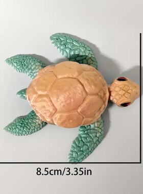 3D打印海龟小乌龟关节可活动摆件