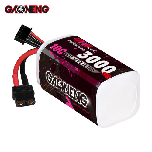 GNB高能3000mAh 4S 14.8V 10C 18650索尼VTC6航模FPV动力锂电池 - 图2