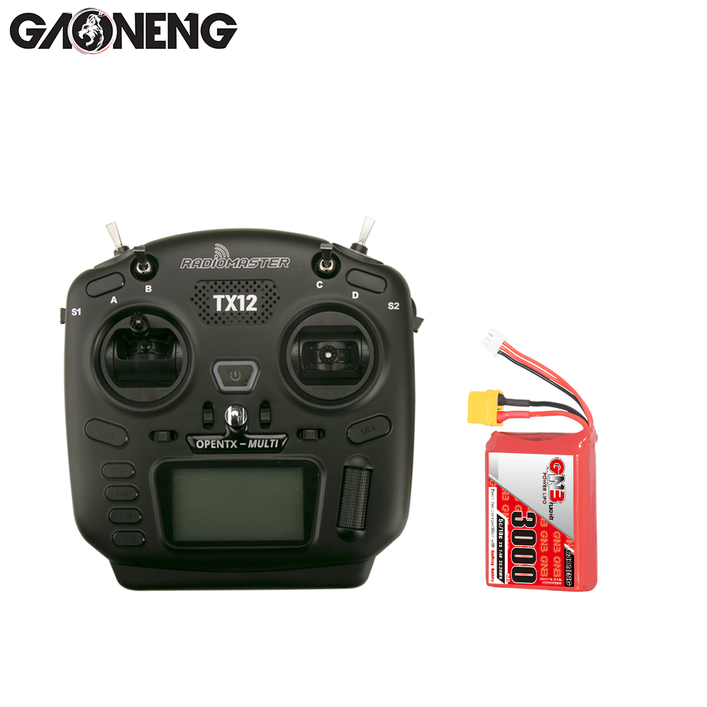 GNB高能3000mAh 2S 7.4V 5C遥控电Radiomaster TX12 Transmitter - 图1