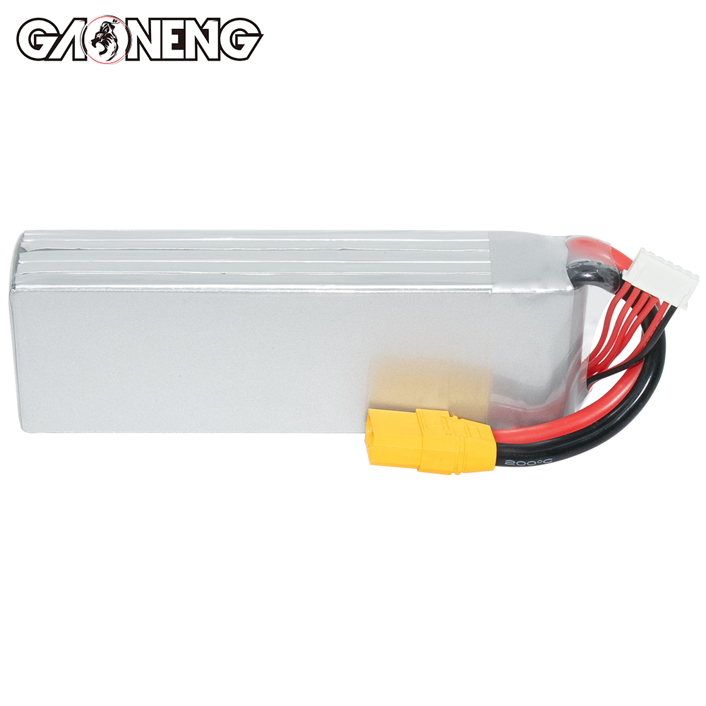 GNB高能6200mAh 5S 18.5V 110C直升机固定翼动力锂电池RC遥控航模 - 图1