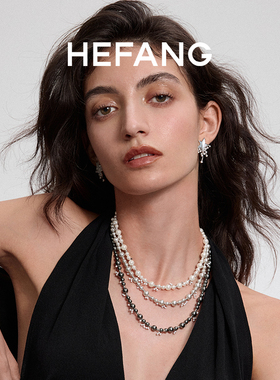 HEFANG何方珠宝气泡星云项链轻奢锁骨链优雅高级感女生日礼物