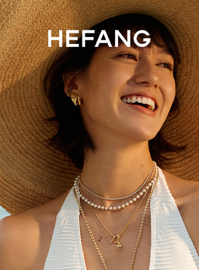 HEFANG何方珠宝卷卷叉子耳环