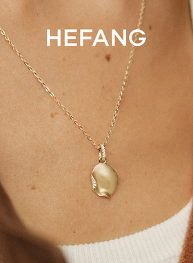 [新品]HEFANG何方珠宝花瓣项链
