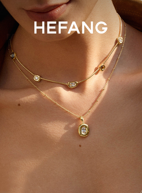 HEFANG何方珠宝云朵欧包项链